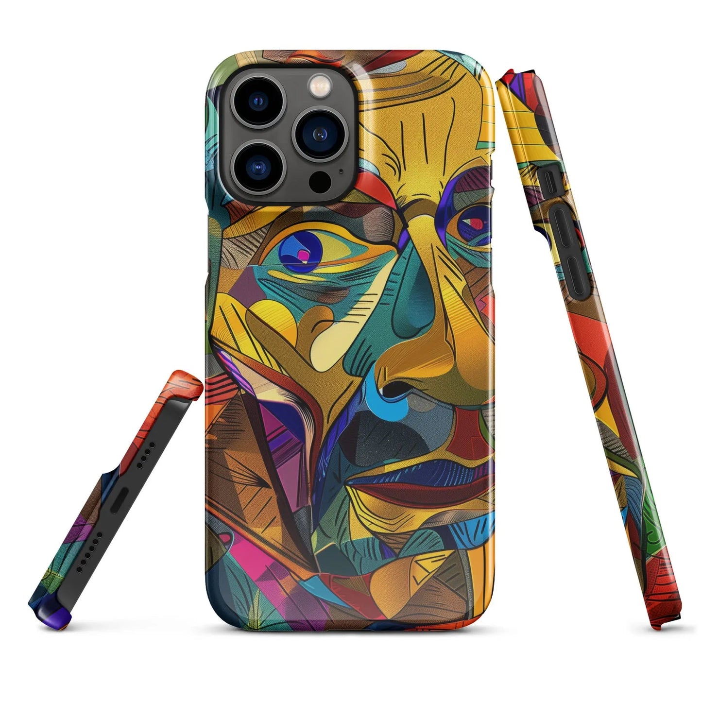 Art iPhone phone case a Strange Man - Unniit.com