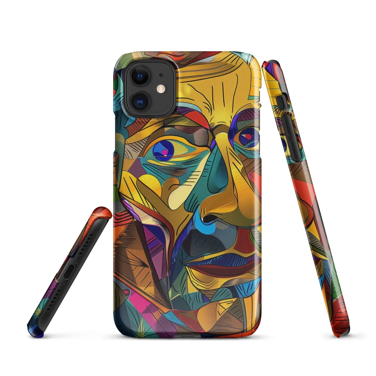 Art iPhone phone case a Strange Man - Unniit.com