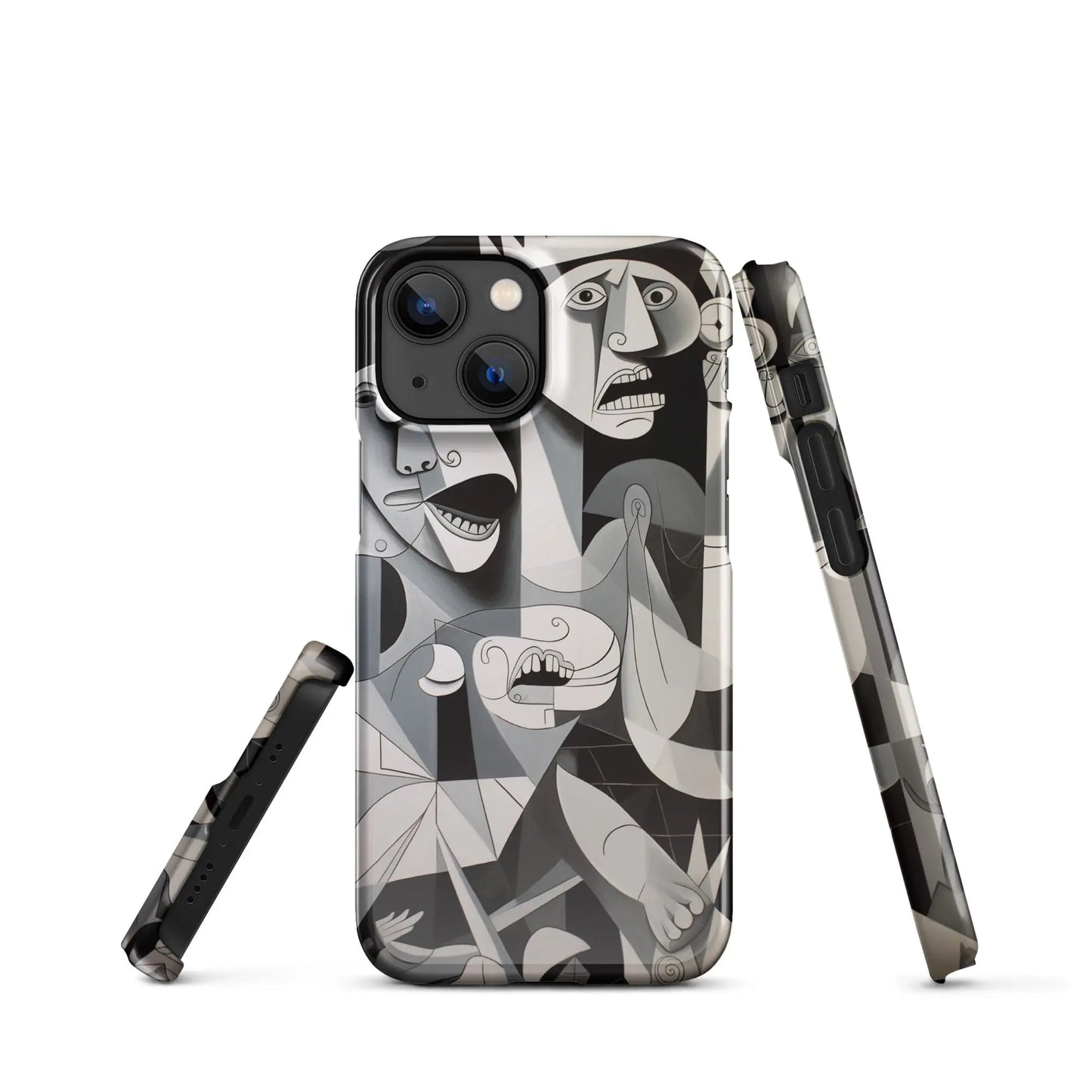 Art phone case for iPhone Guernica pattern - Unniit.com