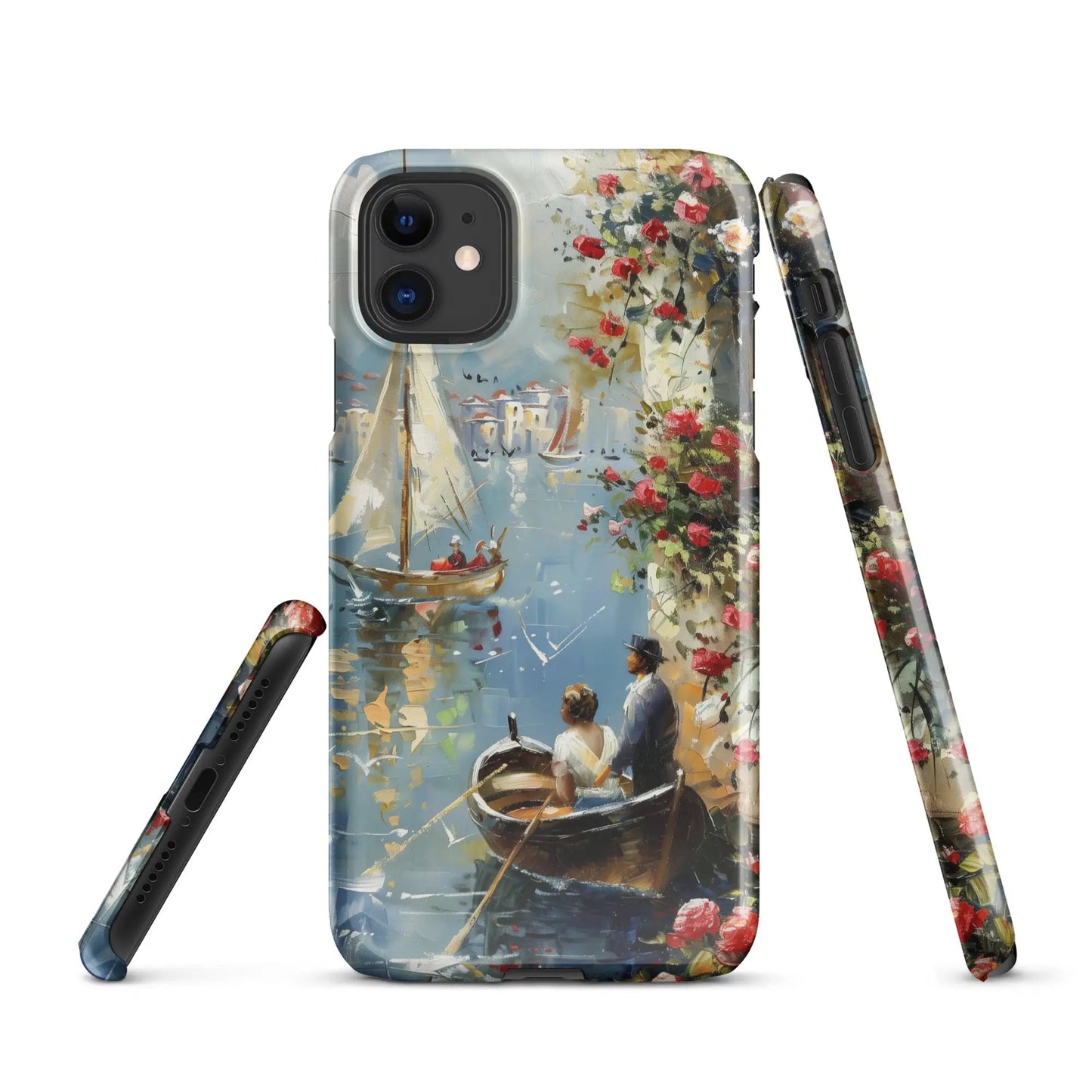 Art phone case for iPhone Italian Scene - Unniit.com