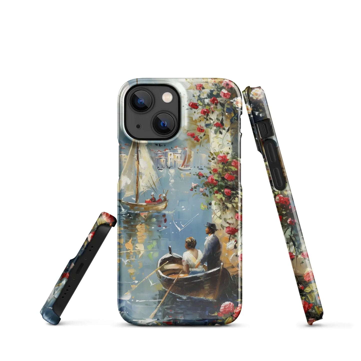 Art phone case for iPhone Italian Scene - Unniit.com