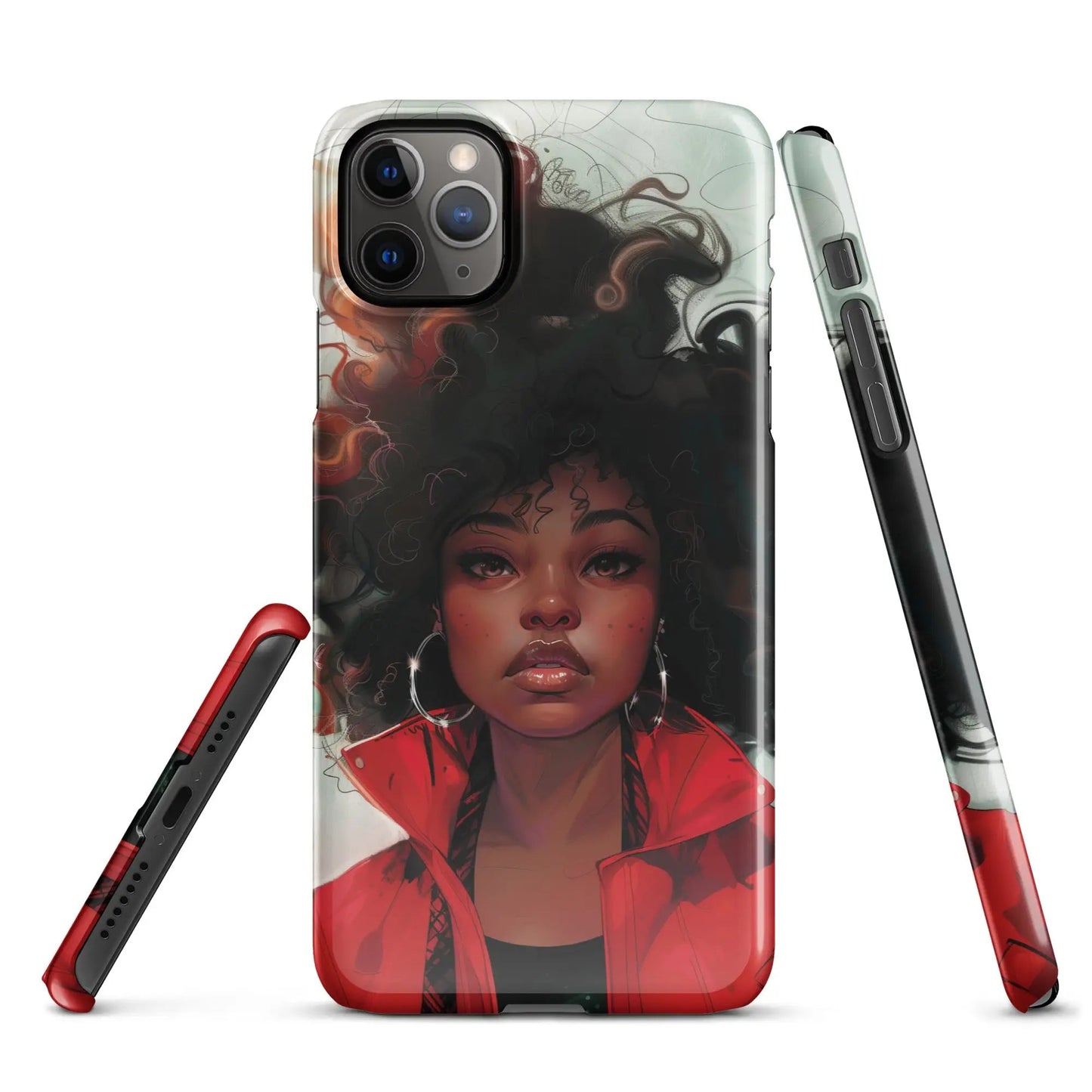 Comics inspiration iPhone phone case New Heroine - Unniit.com