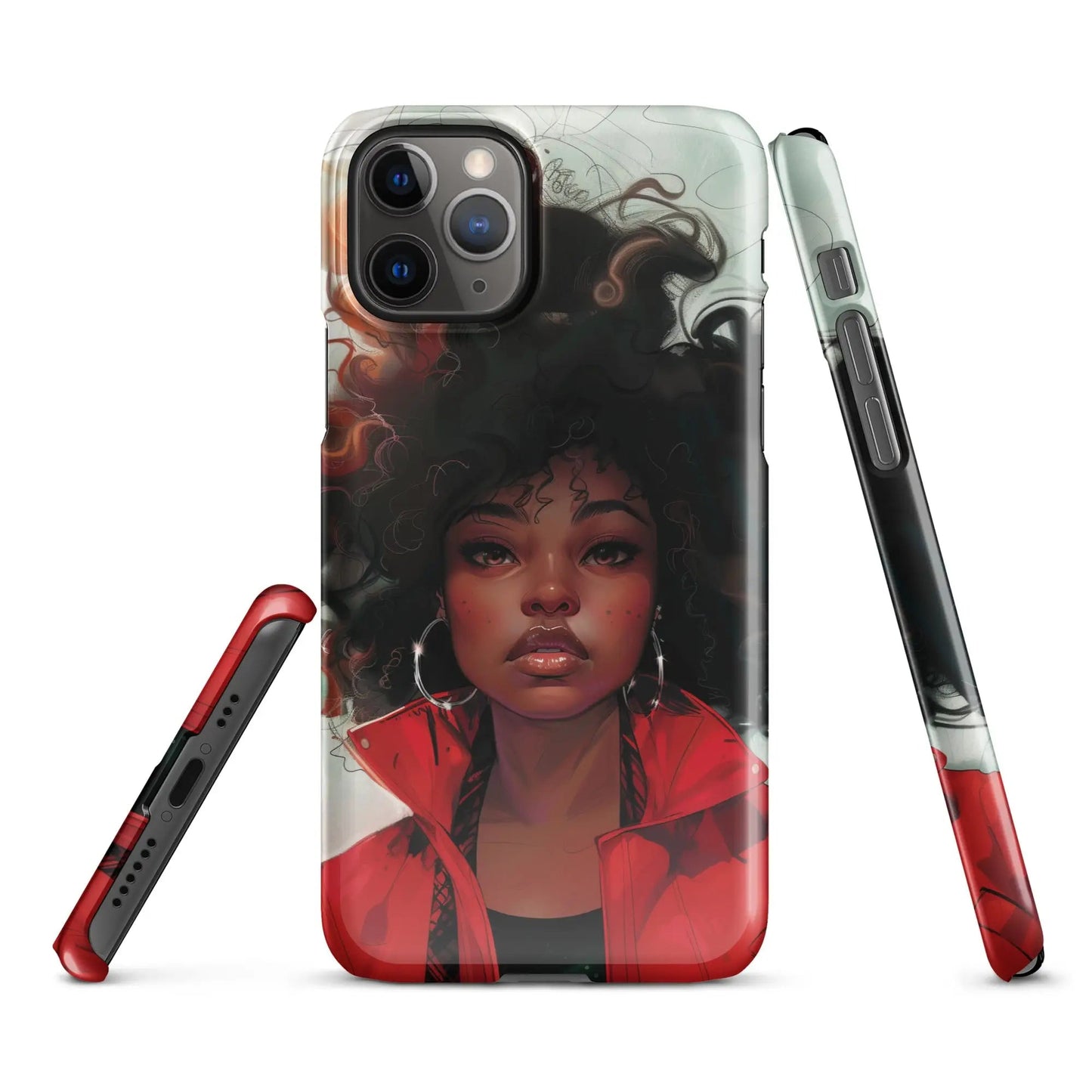 Comics inspiration iPhone phone case New Heroine - Unniit.com