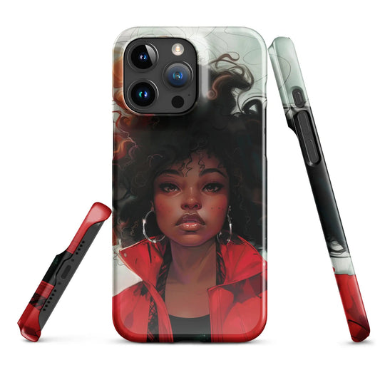 Comics inspiration iPhone phone case New Heroine - Unniit.com