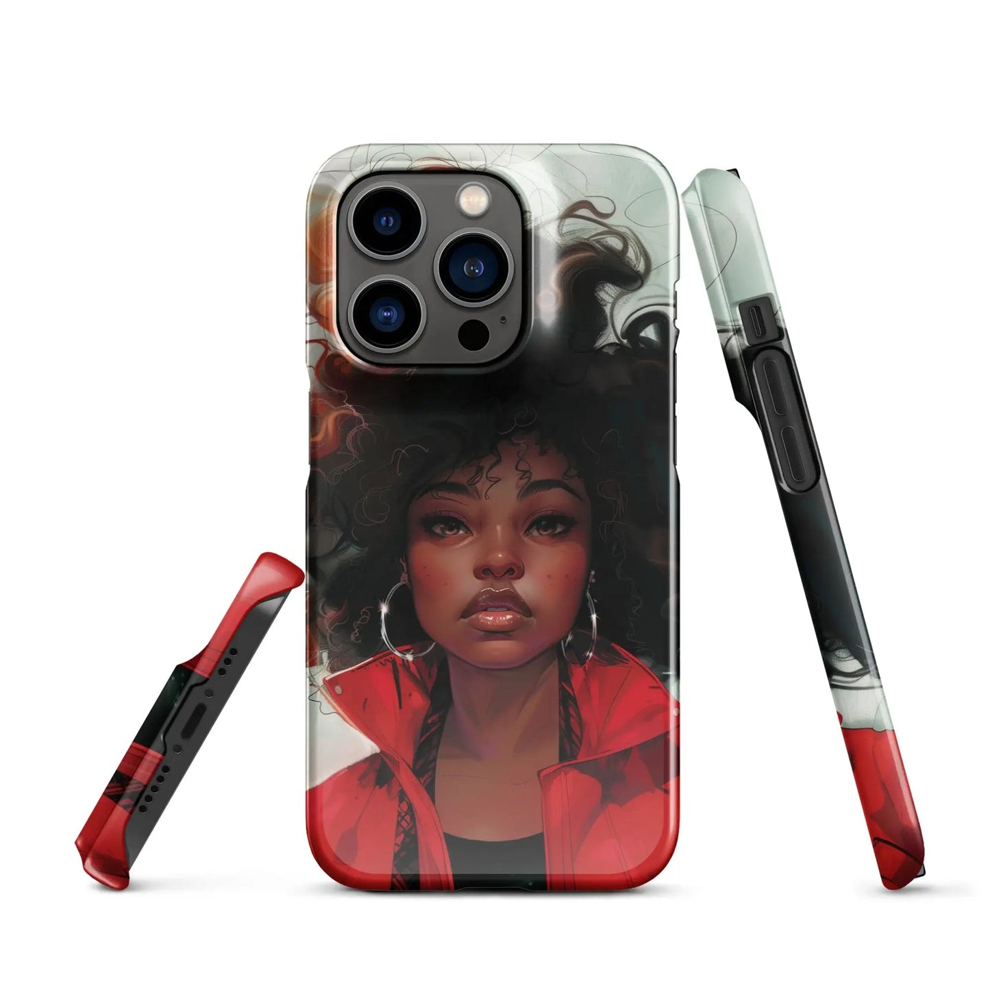 Comics inspiration iPhone phone case New Heroine - Unniit.com