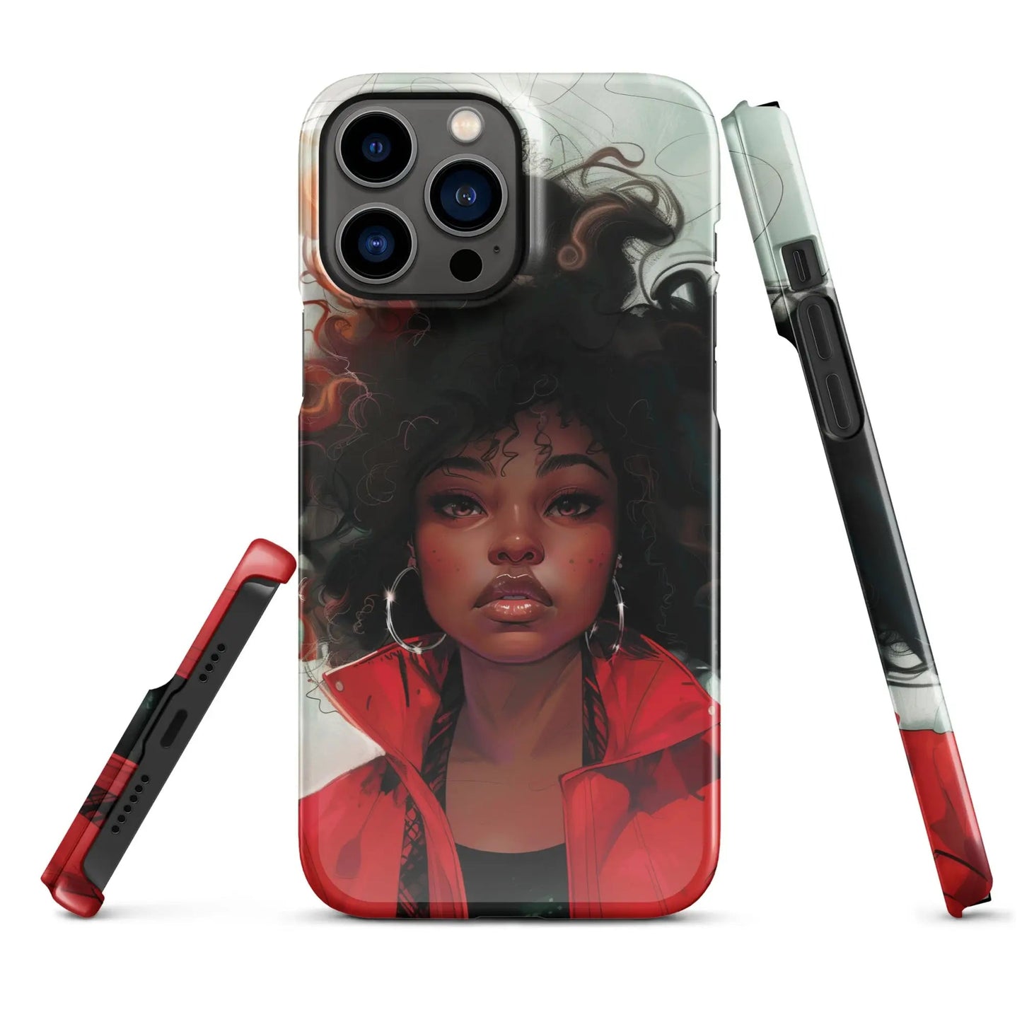 Comics inspiration iPhone phone case New Heroine - Unniit.com