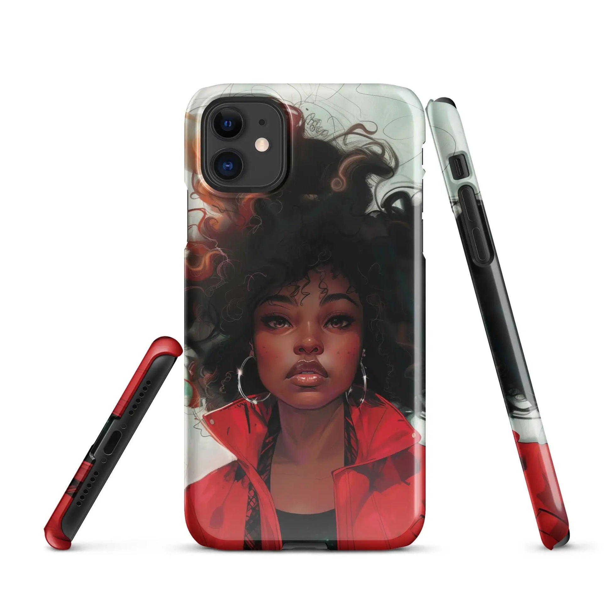 Comics inspiration iPhone phone case New Heroine - Unniit.com