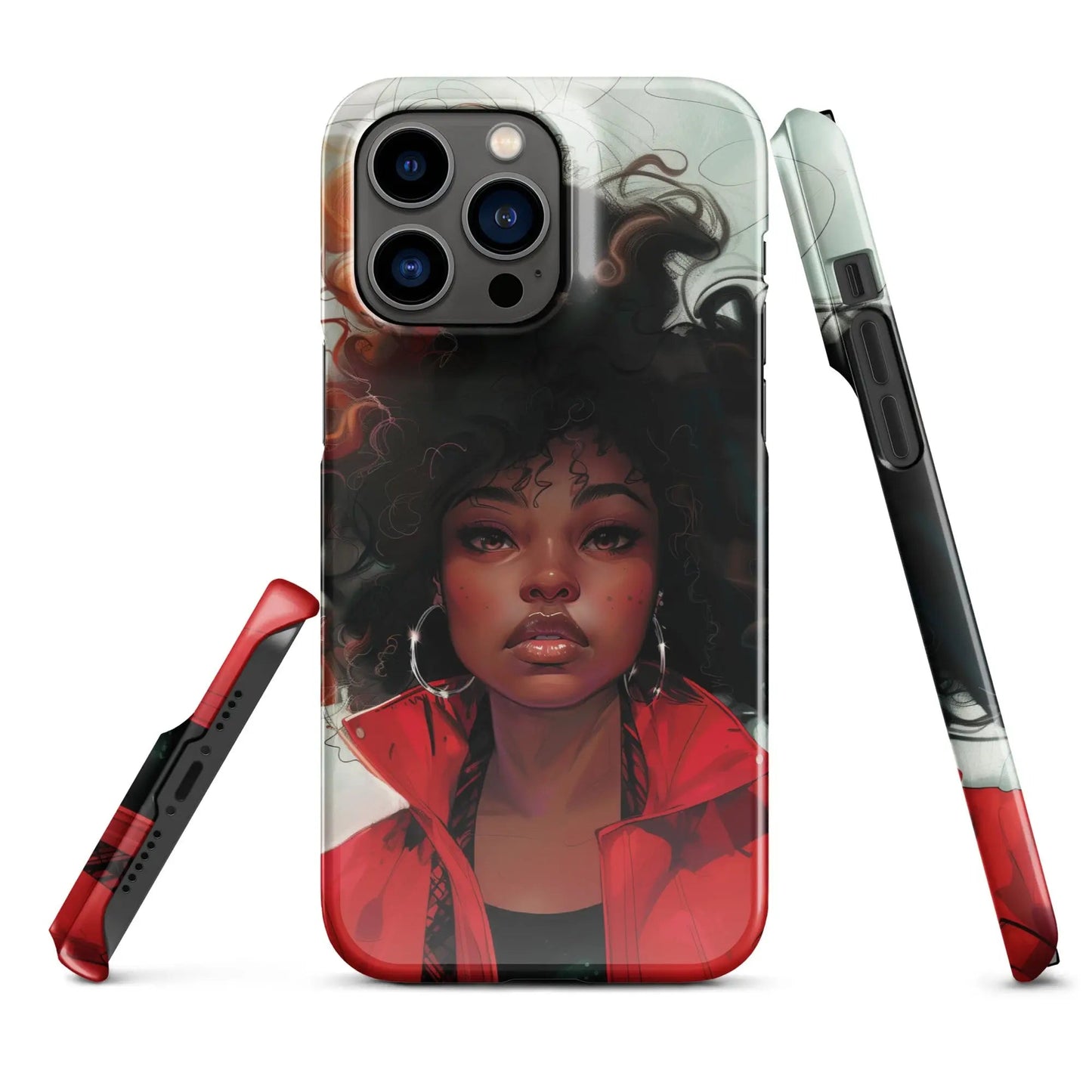 Comics inspiration iPhone phone case New Heroine - Unniit.com