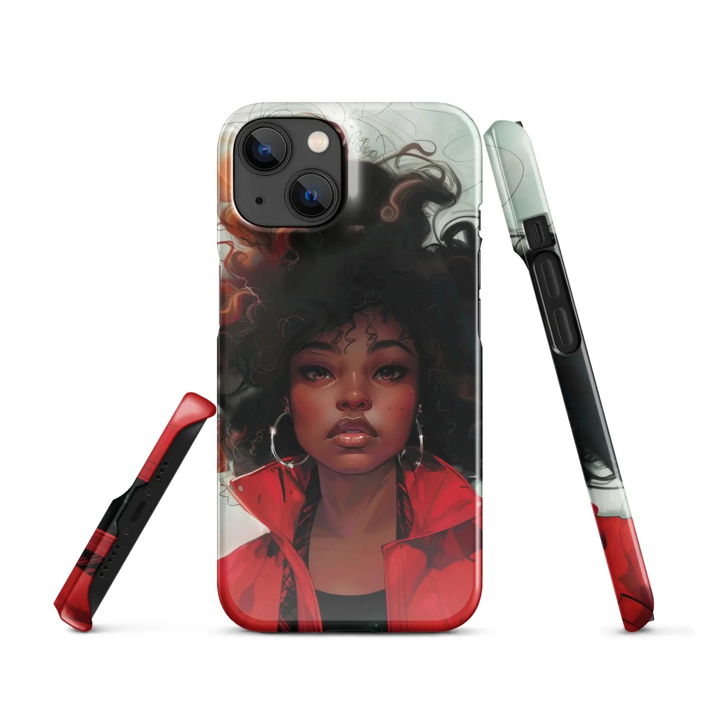 Comics inspiration iPhone phone case New Heroine - Unniit.com