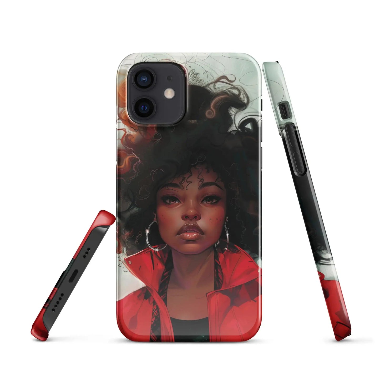 Comics inspiration iPhone phone case New Heroine - Unniit.com