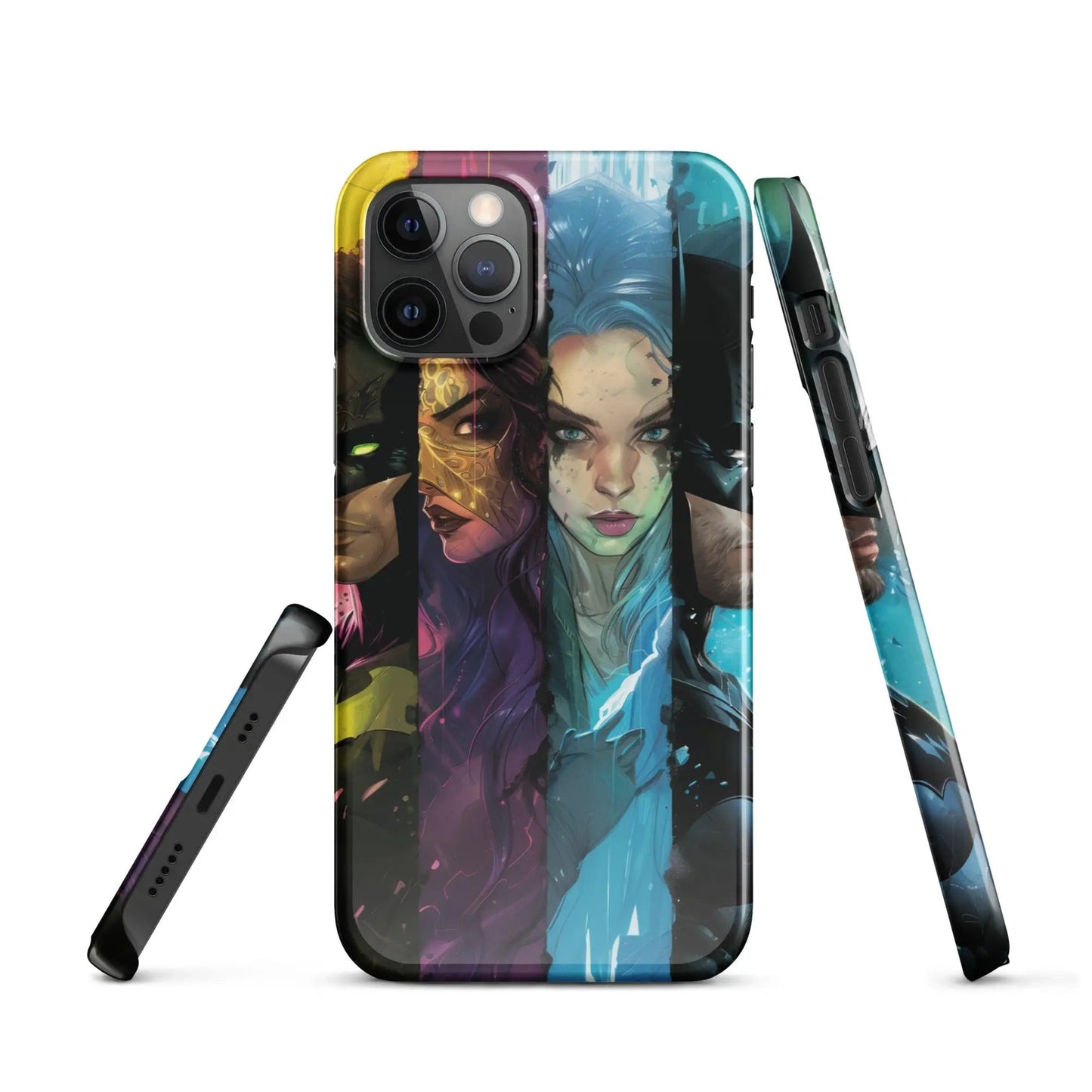 Comics inspiration phone case for iPhone Gang - Unniit.com