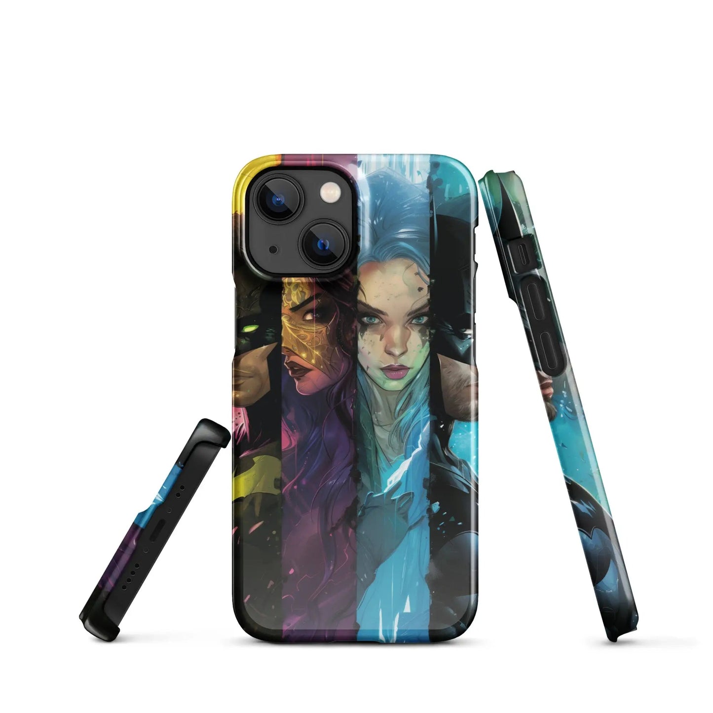 Comics inspiration phone case for iPhone Gang - Unniit.com