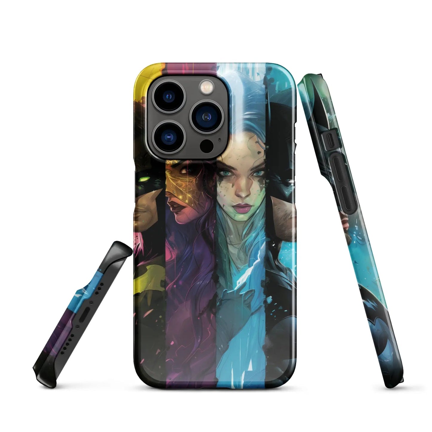 Comics inspiration phone case for iPhone Gang - Unniit.com