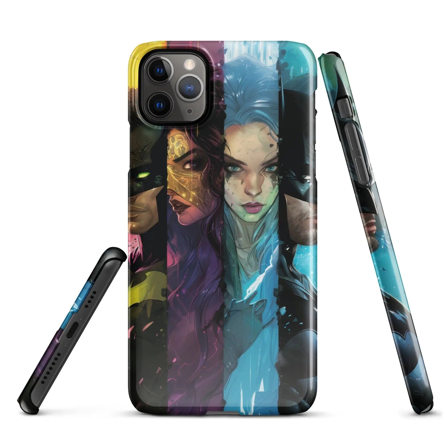 Comics inspiration phone case for iPhone Gang - Unniit.com