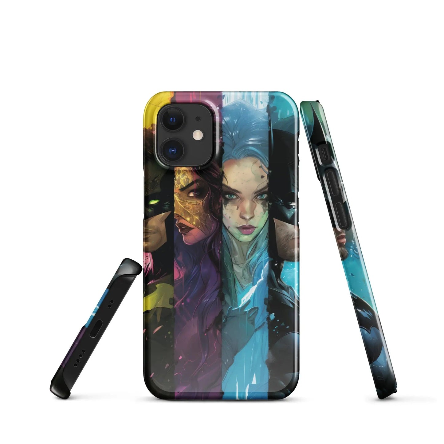 Comics inspiration phone case for iPhone Gang - Unniit.com