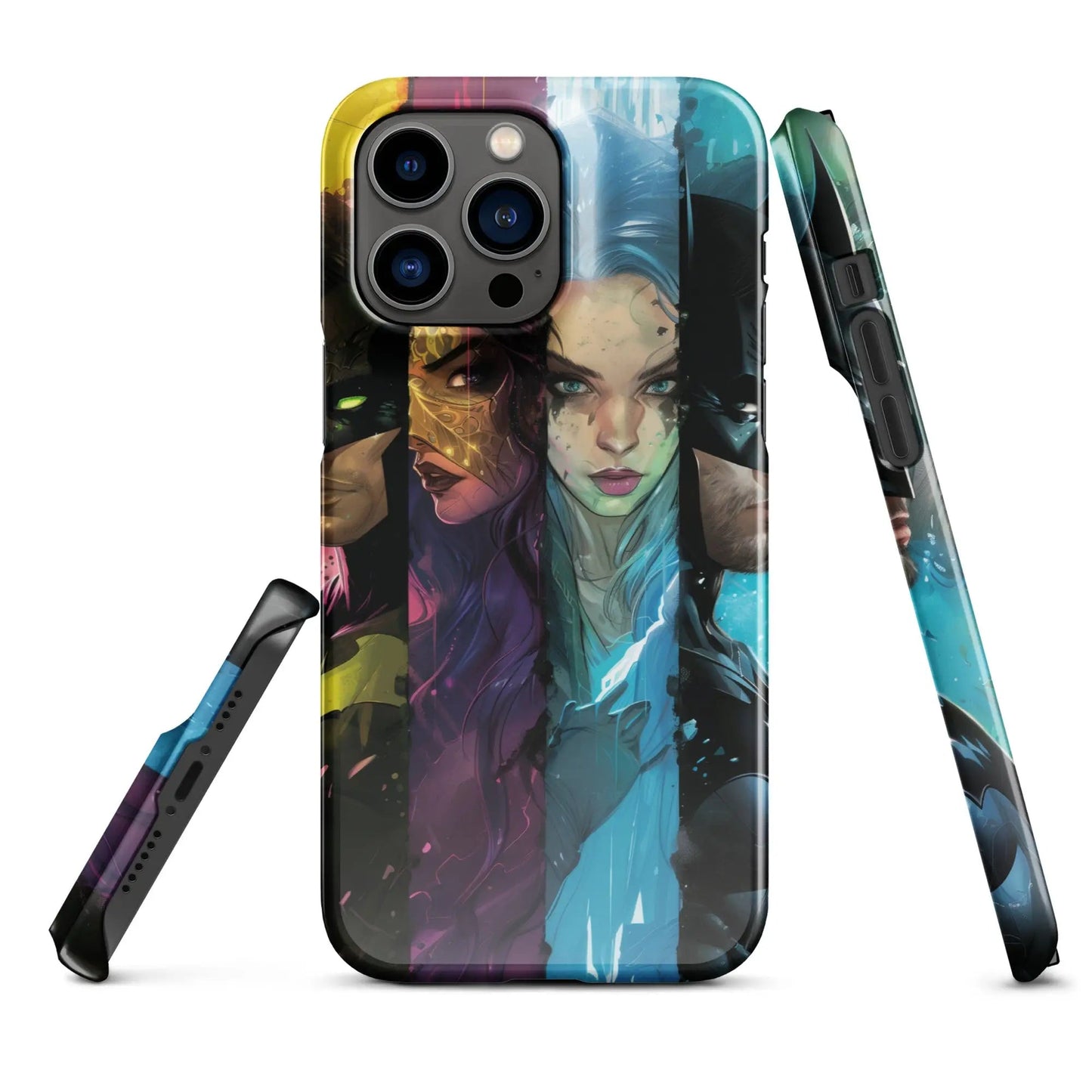 Comics inspiration phone case for iPhone Gang - Unniit.com