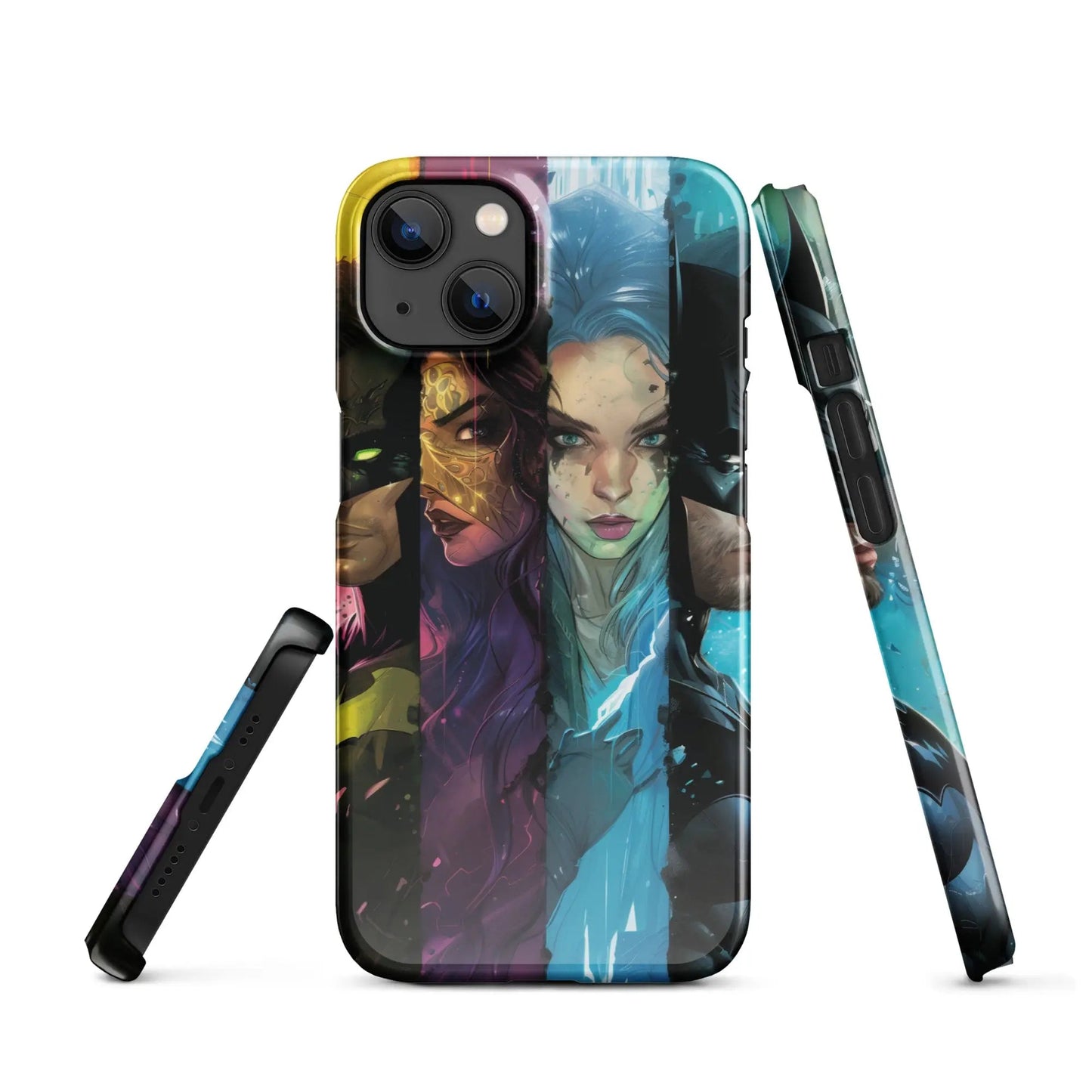 Comics inspiration phone case for iPhone Gang - Unniit.com