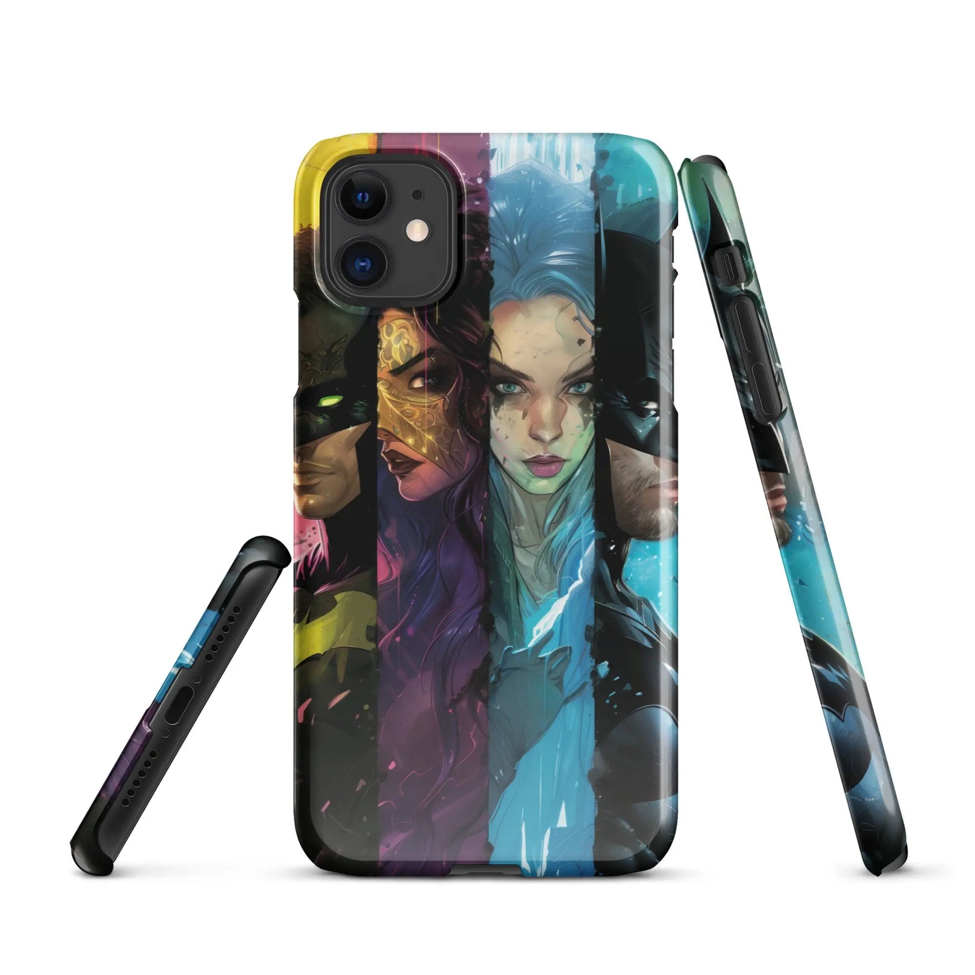 Comics inspiration phone case for iPhone Gang - Unniit.com