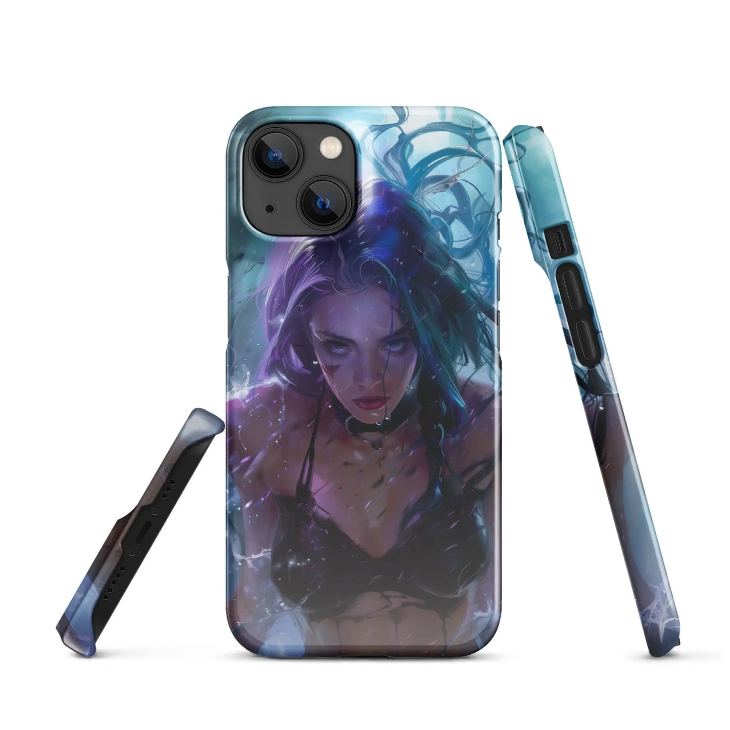 Comics iPhone phone case Amphitrite - Unniit.com