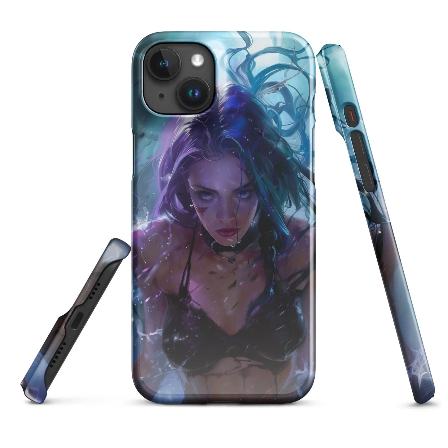 Comics iPhone phone case Amphitrite - Unniit.com