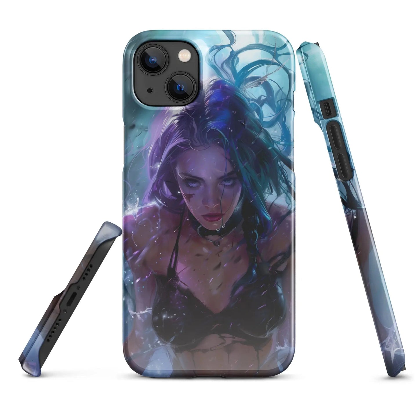 Comics iPhone phone case Amphitrite - Unniit.com