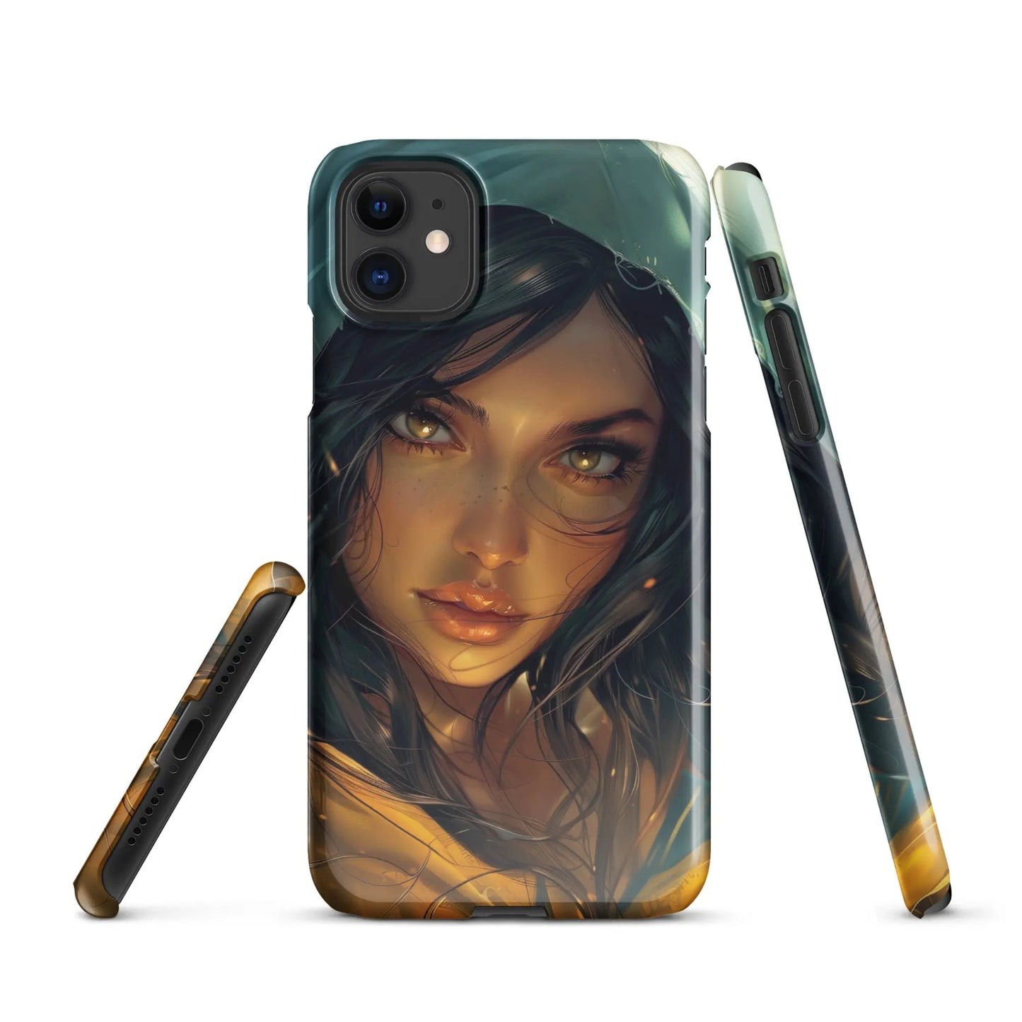 Comics phone case for iPhone - In my eyes - Unniit.com