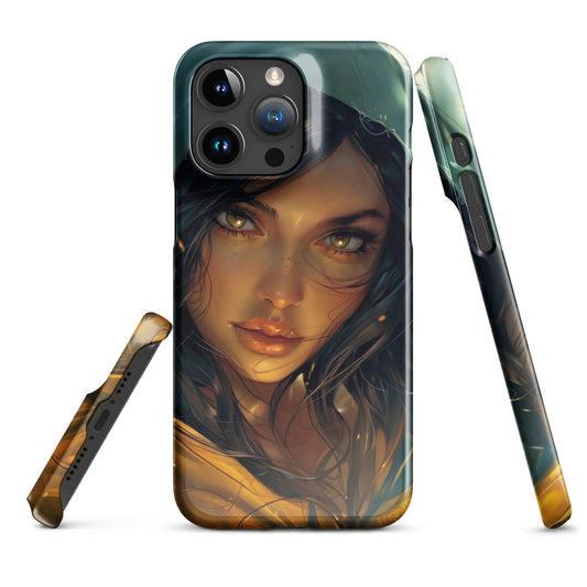 Comics phone case for iPhone - In my eyes - Unniit.com