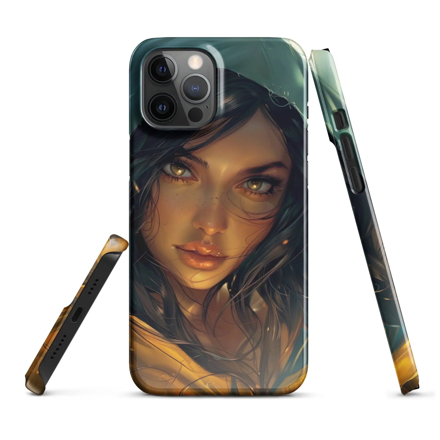 Comics phone case for iPhone - In my eyes - Unniit.com