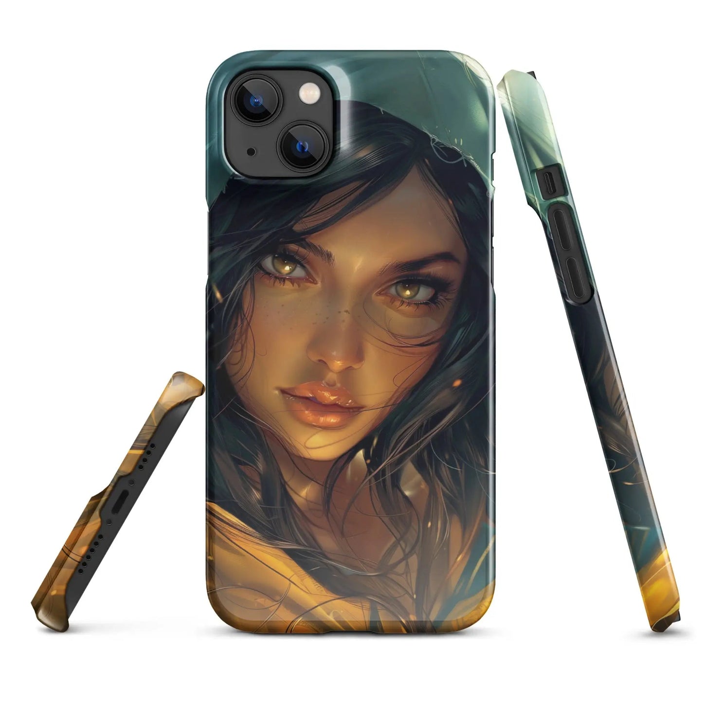 Comics phone case for iPhone - In my eyes - Unniit.com