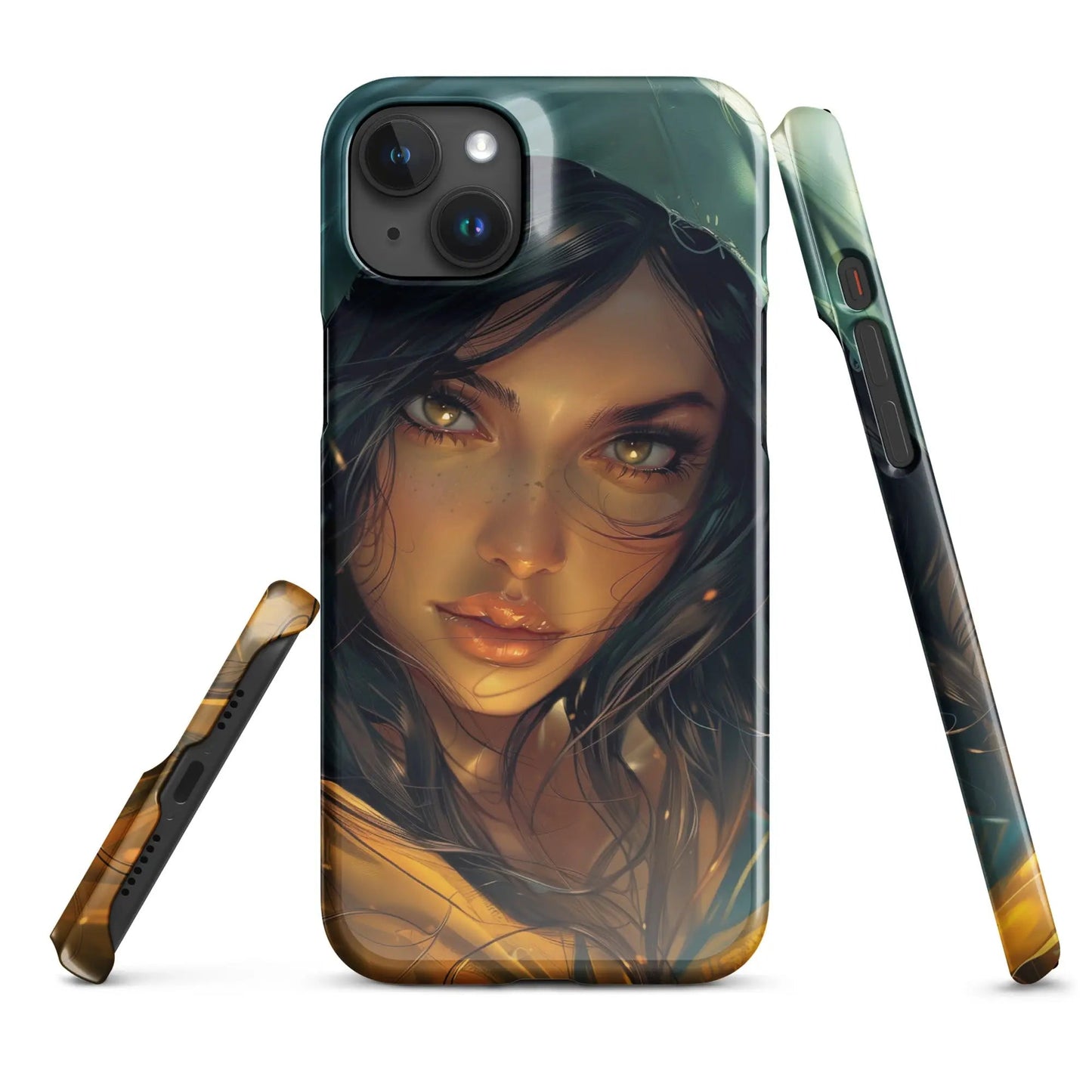 Comics phone case for iPhone - In my eyes - Unniit.com