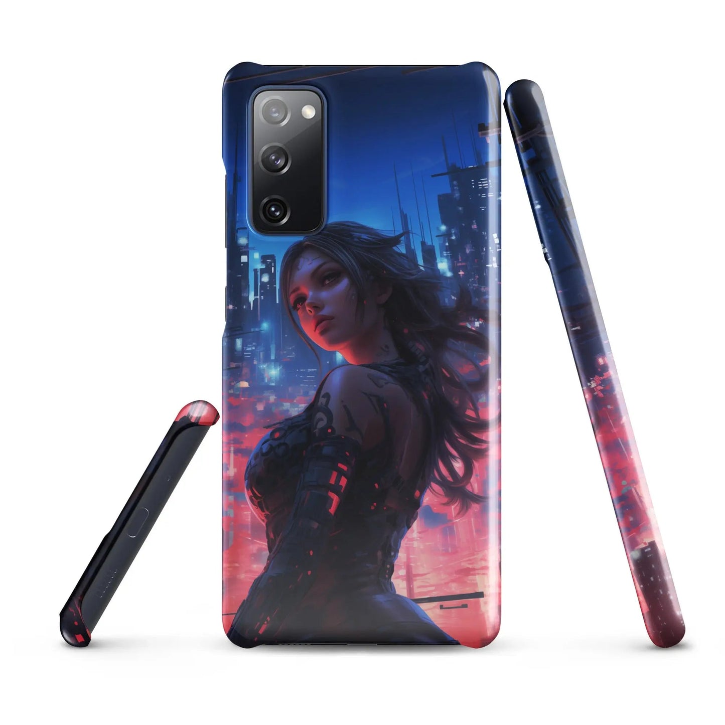 Coque de téléphone Samsung Cyberpunk dans le vent - Unniit.com