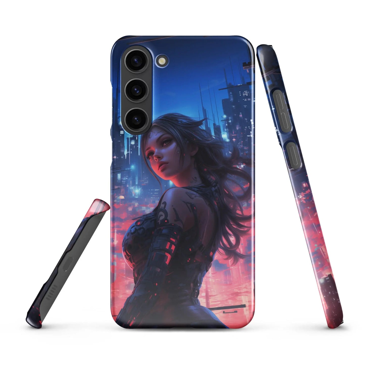 Coque de téléphone Samsung Cyberpunk dans le vent - Unniit.com