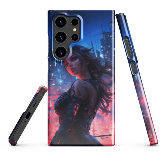 Coque de téléphone Samsung Cyberpunk dans le vent - Unniit.com