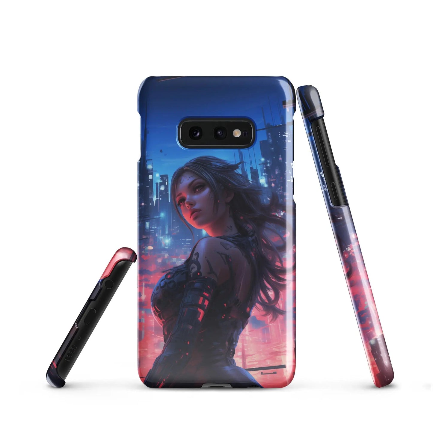 Coque de téléphone Samsung Cyberpunk dans le vent - Unniit.com