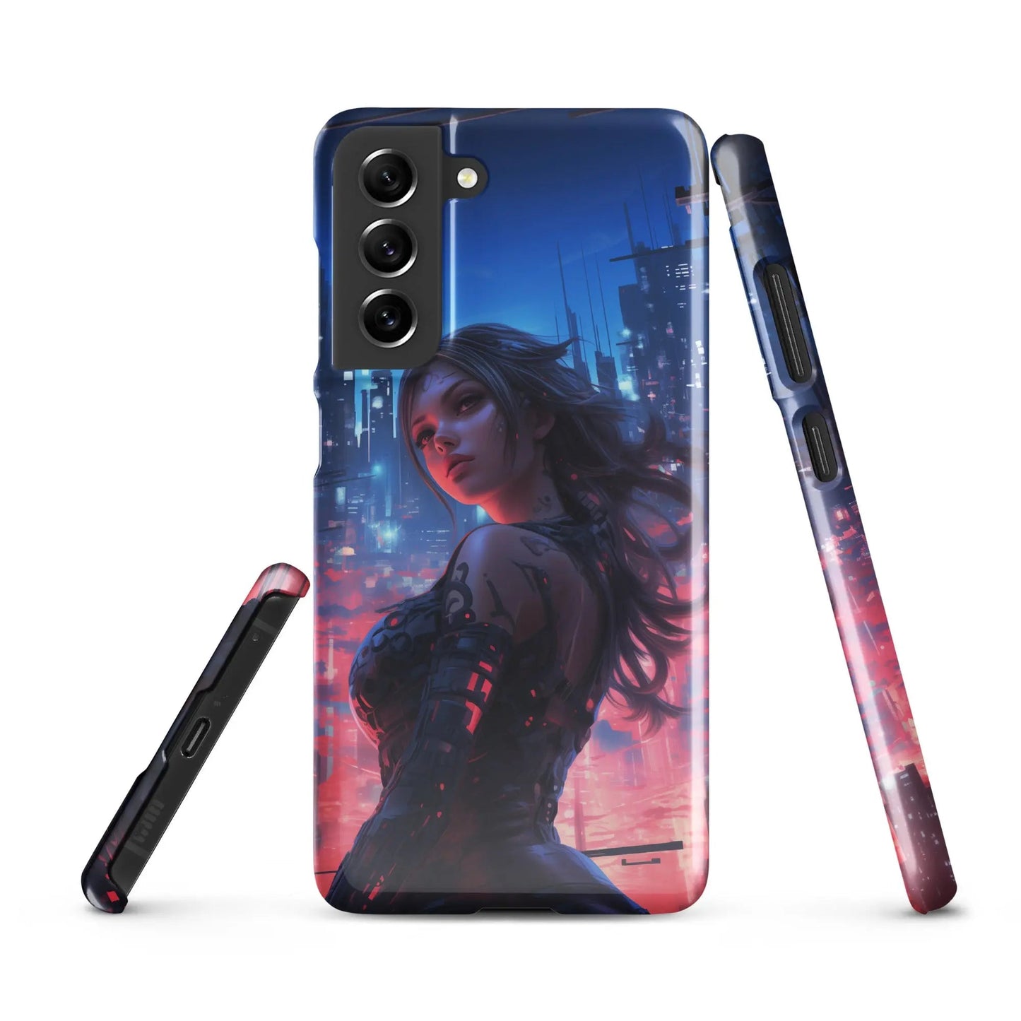 Coque de téléphone Samsung Cyberpunk dans le vent - Unniit.com