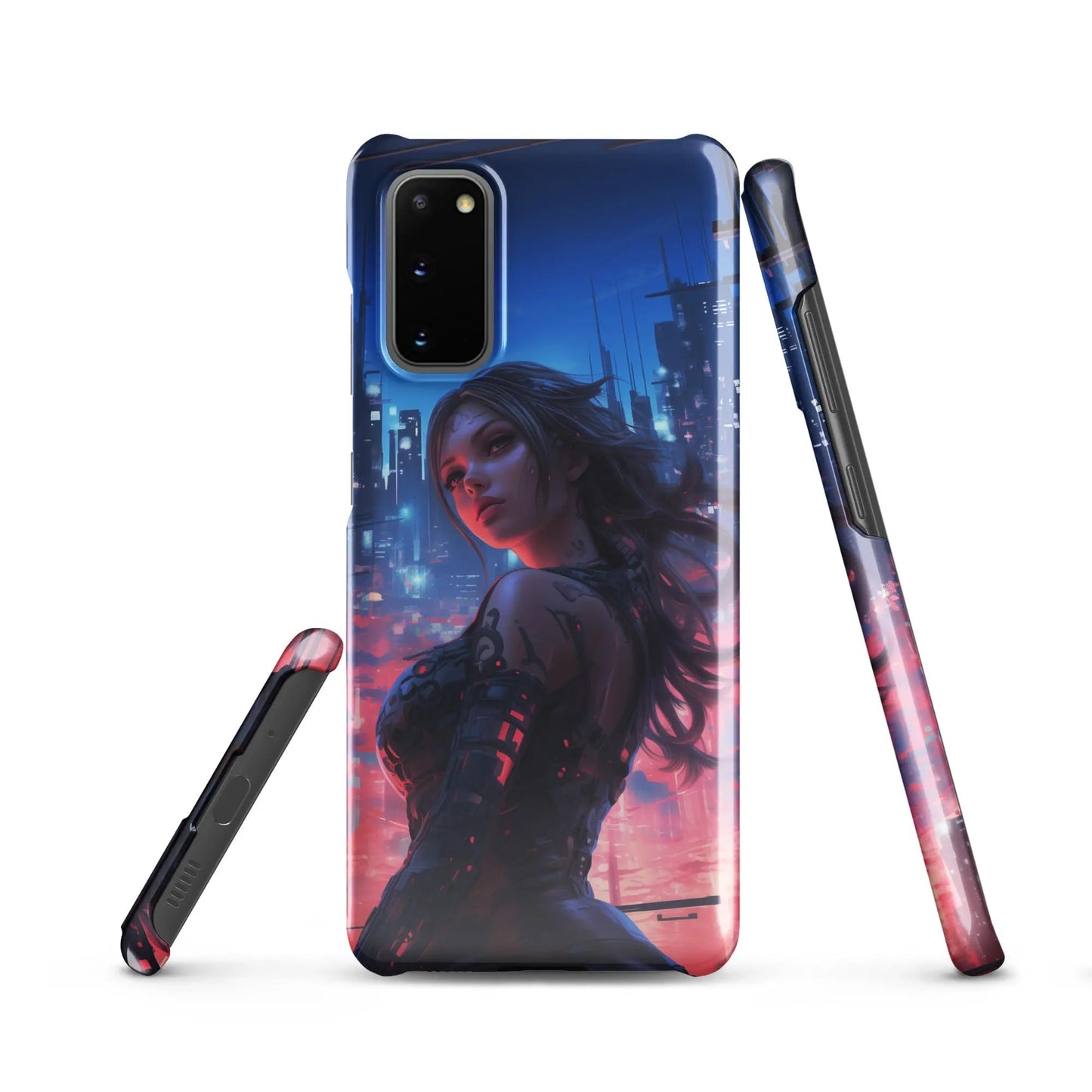 Coque de téléphone Samsung Cyberpunk dans le vent - Unniit.com