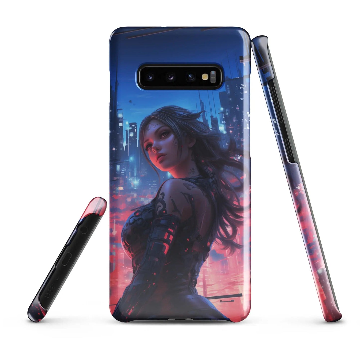 Coque de téléphone Samsung Cyberpunk dans le vent - Unniit.com