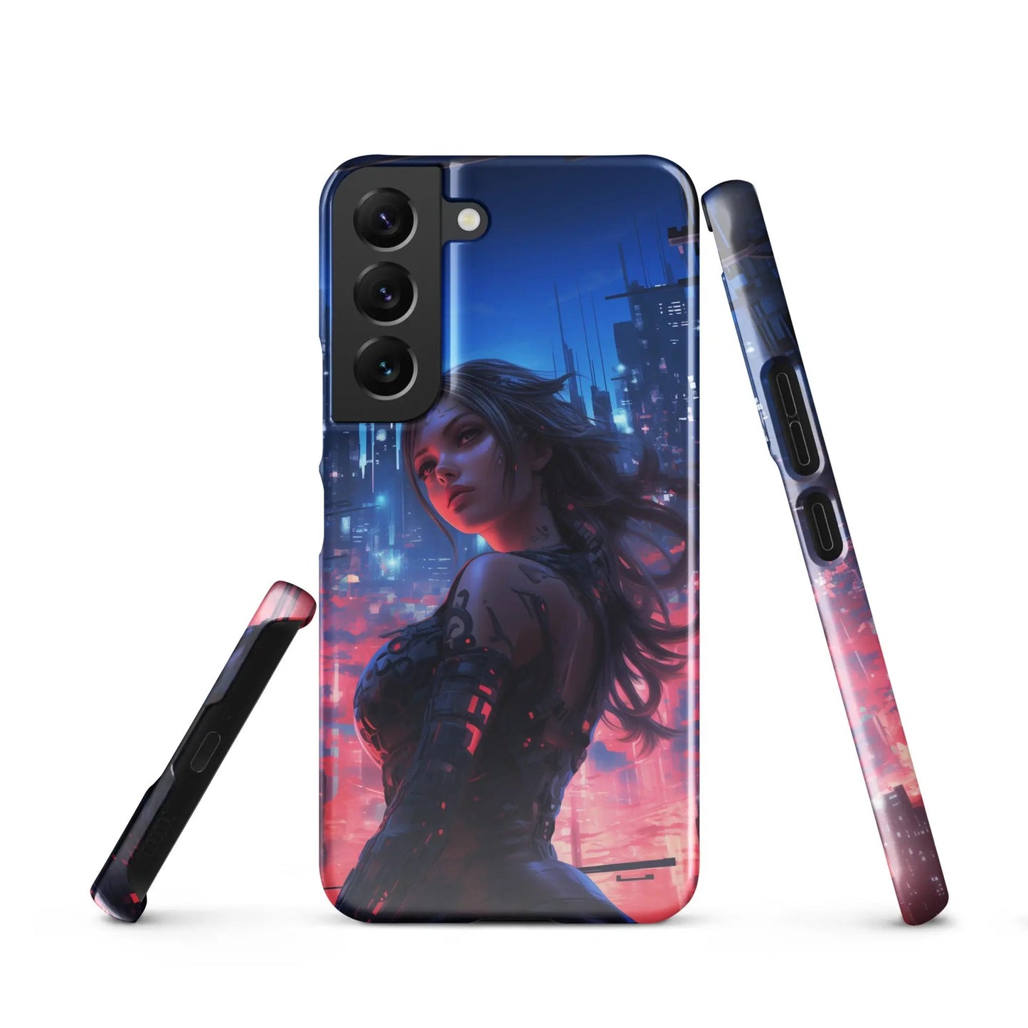 Coque de téléphone Samsung Cyberpunk dans le vent - Unniit.com