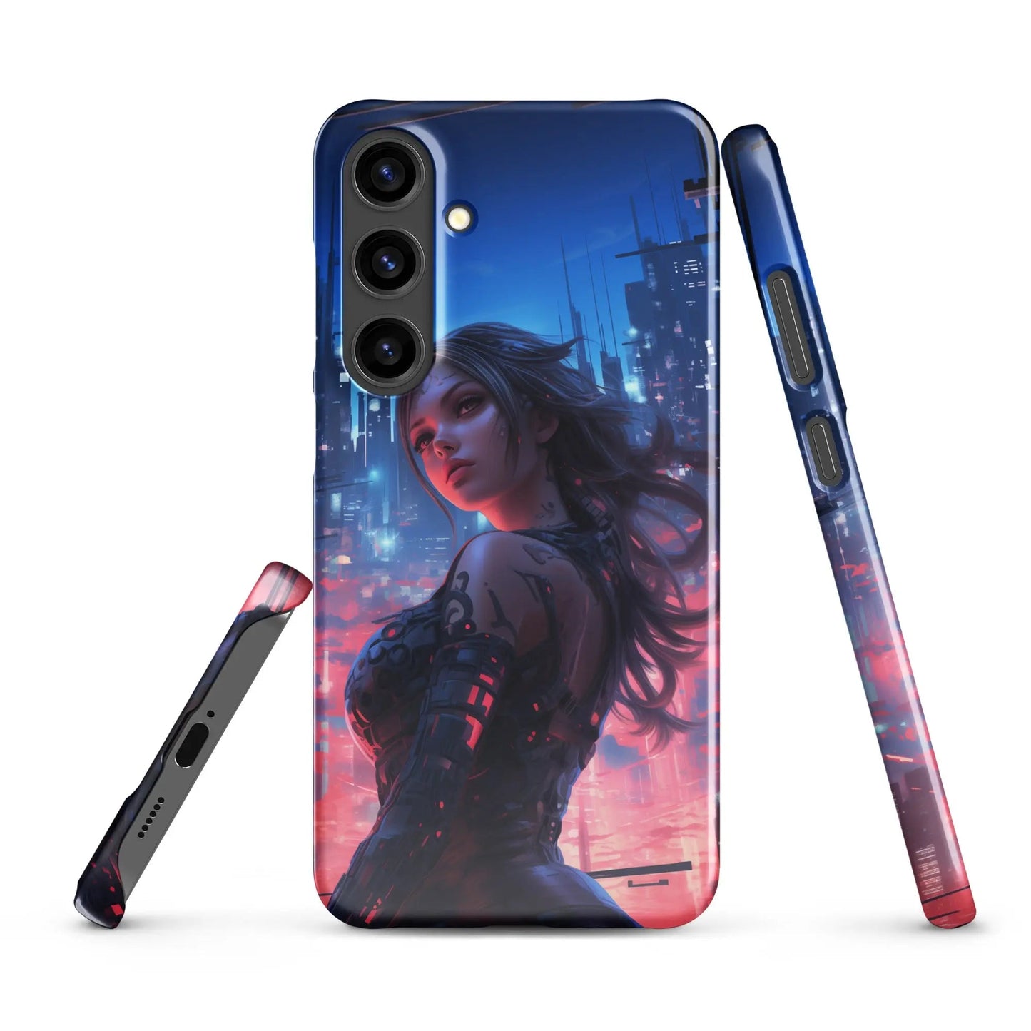 Coque de téléphone Samsung Cyberpunk dans le vent - Unniit.com