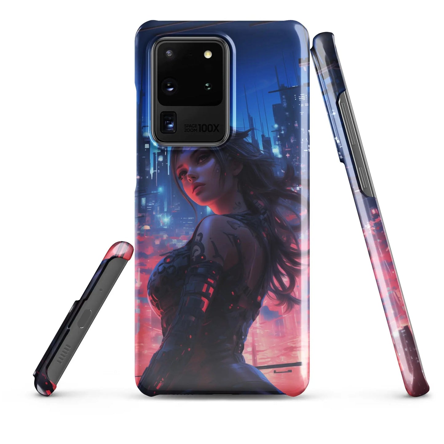 Coque de téléphone Samsung Cyberpunk dans le vent - Unniit.com