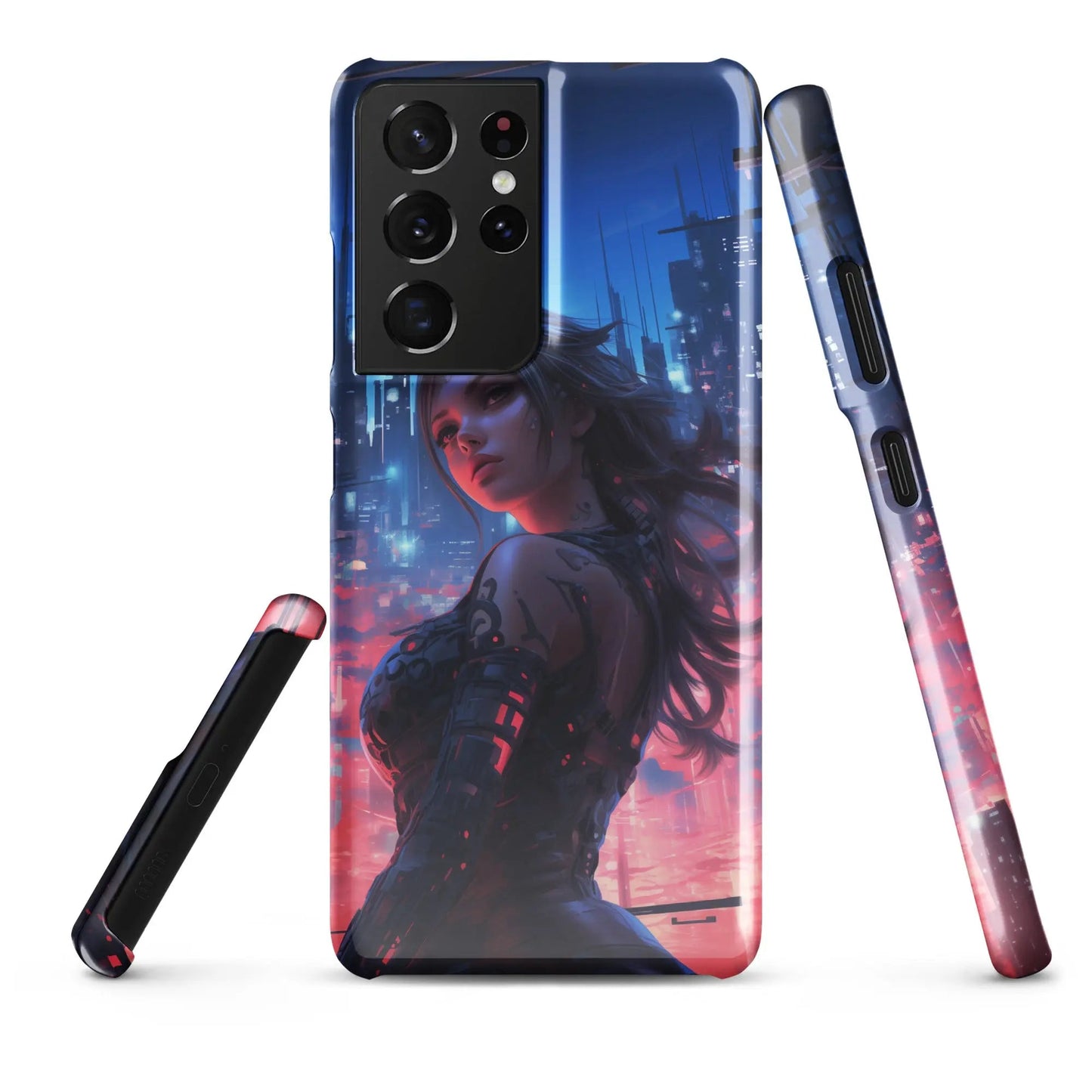 Coque de téléphone Samsung Cyberpunk dans le vent - Unniit.com