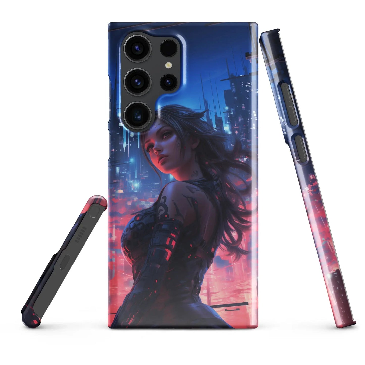 Coque de téléphone Samsung Cyberpunk dans le vent - Unniit.com