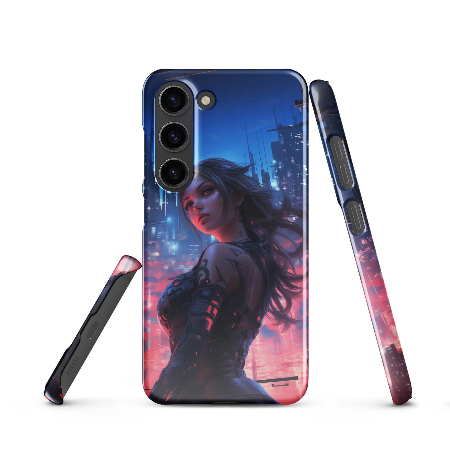 Coque de téléphone Samsung Cyberpunk dans le vent - Unniit.com