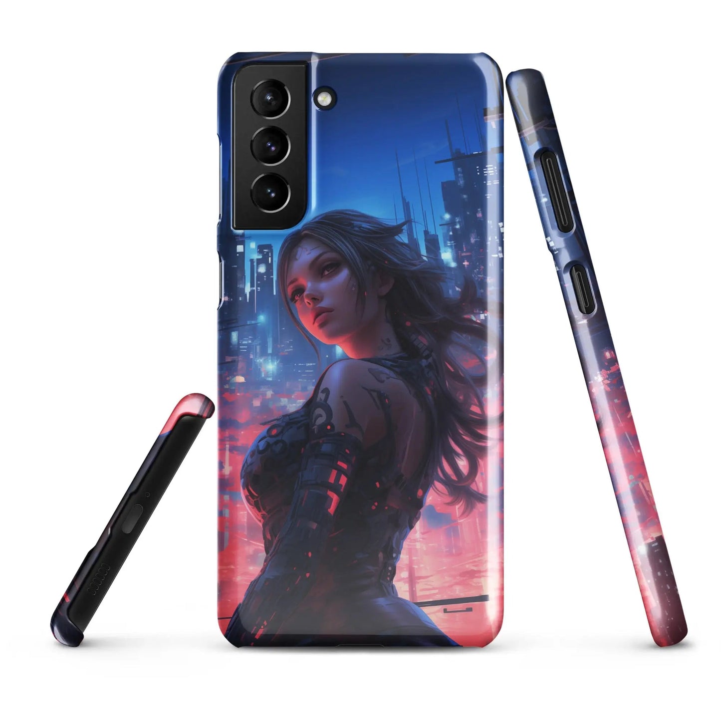 Coque de téléphone Samsung Cyberpunk dans le vent - Unniit.com