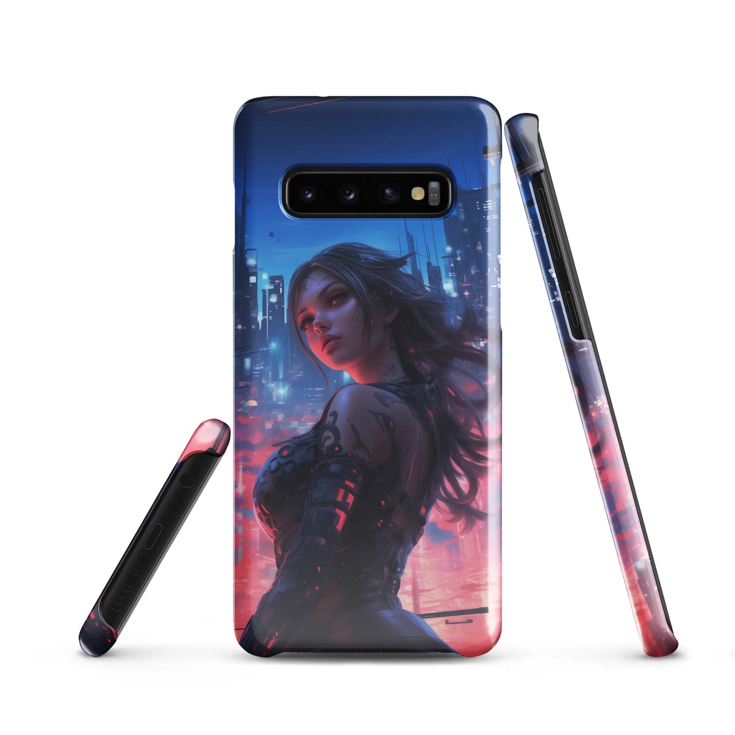 Coque de téléphone Samsung Cyberpunk dans le vent - Unniit.com