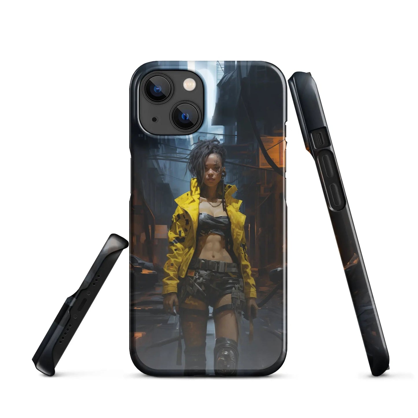 Cyberpunk phone case for iPhone - Barbados Beauty - Unniit.com