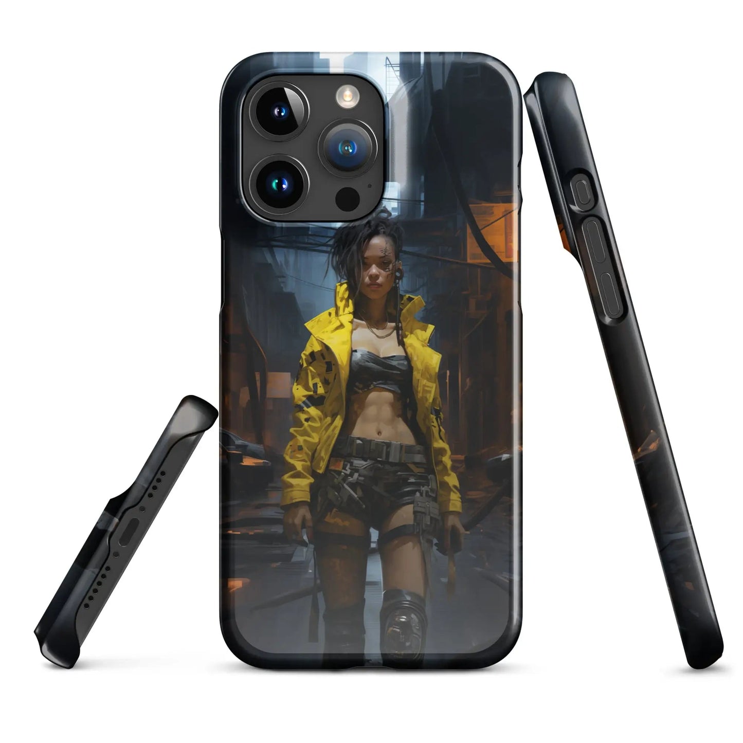 Cyberpunk phone case for iPhone - Barbados Beauty - Unniit.com