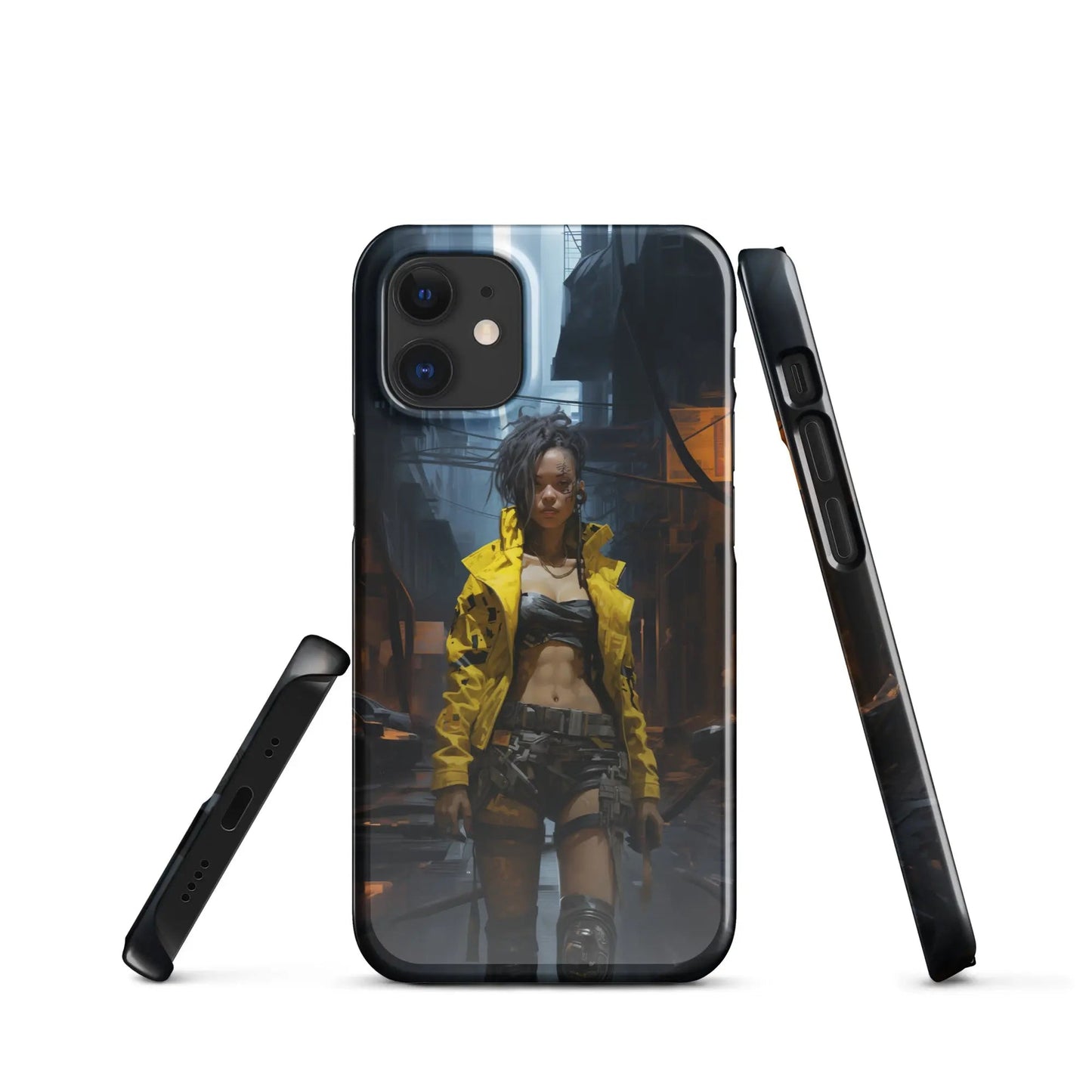 Cyberpunk phone case for iPhone - Barbados Beauty - Unniit.com