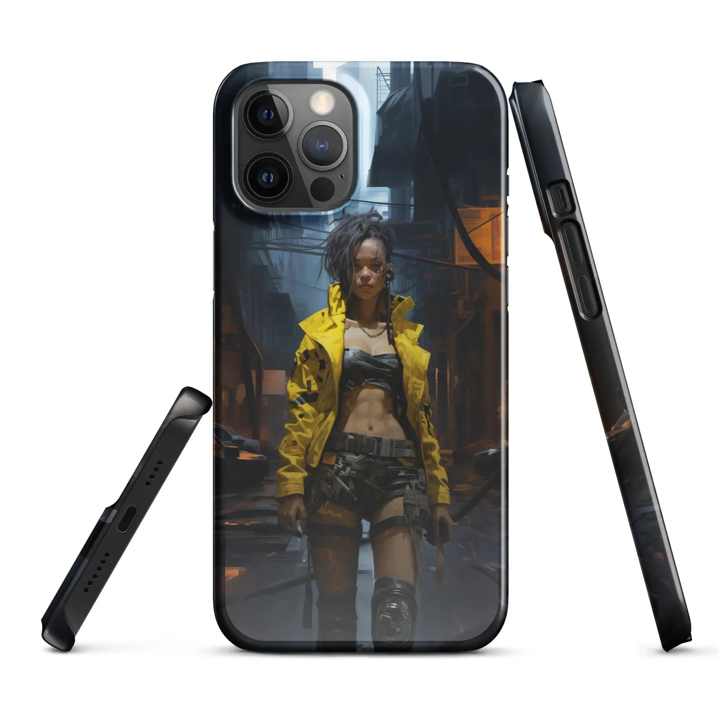 Cyberpunk phone case for iPhone - Barbados Beauty - Unniit.com