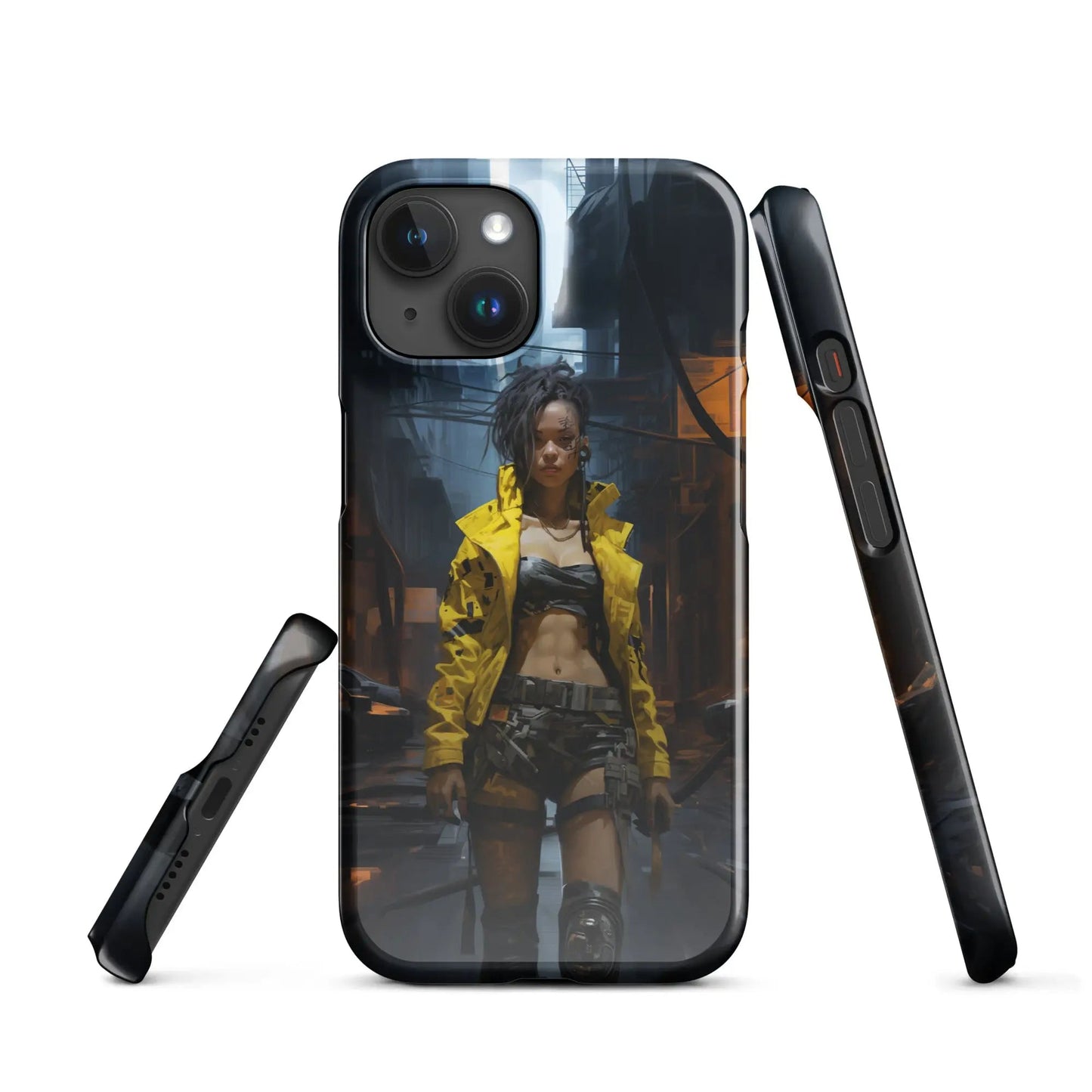 Cyberpunk phone case for iPhone - Barbados Beauty - Unniit.com